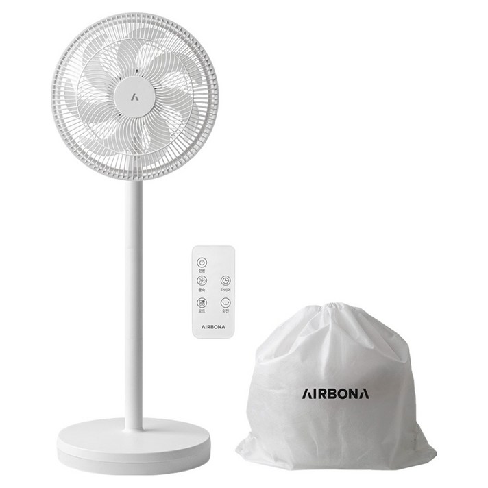 에어보나 리모컨 수납형 스탠드 선풍기