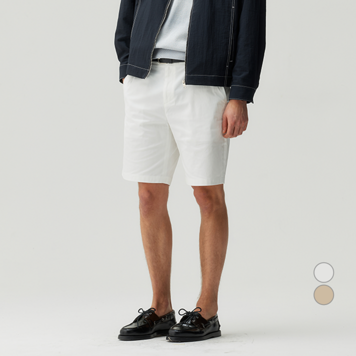 마인드브릿지 남성용 루즈핏 풀밴딩 하프팬츠 MZHP3110