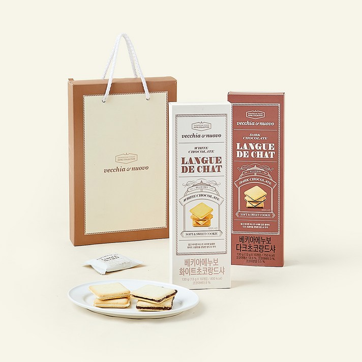 로켓프레시 베키아에누보 랑드샤 쿠키 2종 선물세트