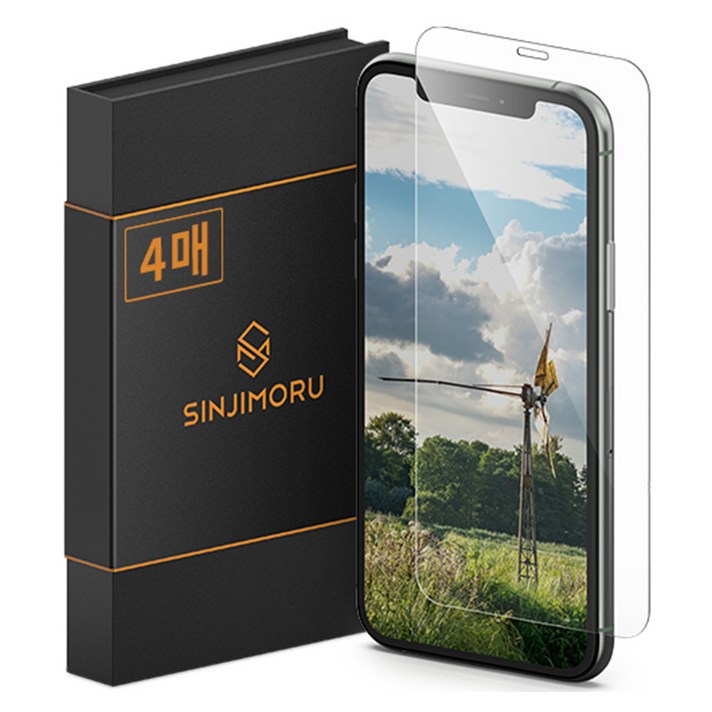 신지모루 신지글래스 2.5D 강화유리 휴대폰 액정보호필름 4p, 1세트