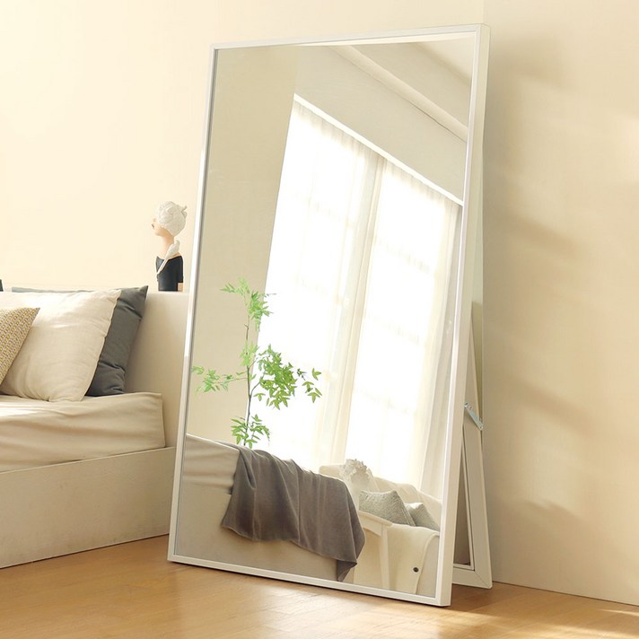 포메리트 모던 전신거울 H1700 거치형 방문설치