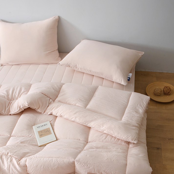 루아베 부드러운 워싱 차렵이불