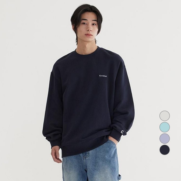 커버낫 남성용 스몰 어센틱 맨투맨