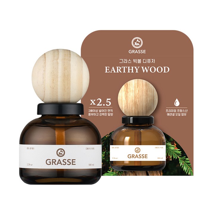 불스원 그라스 빅볼 차량용 디퓨저 100ml