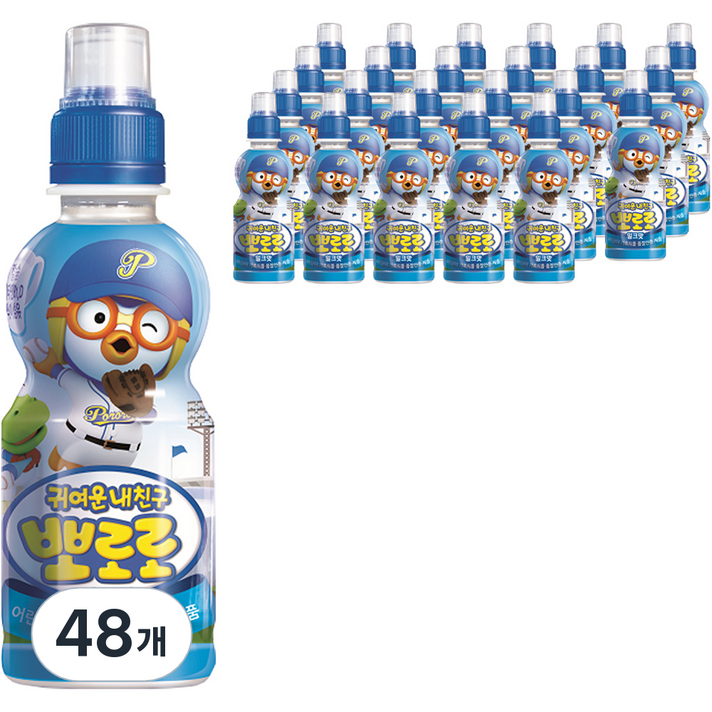 뽀로로 어린이음료 밀크맛 뽀로로 어린이음료 밀크맛