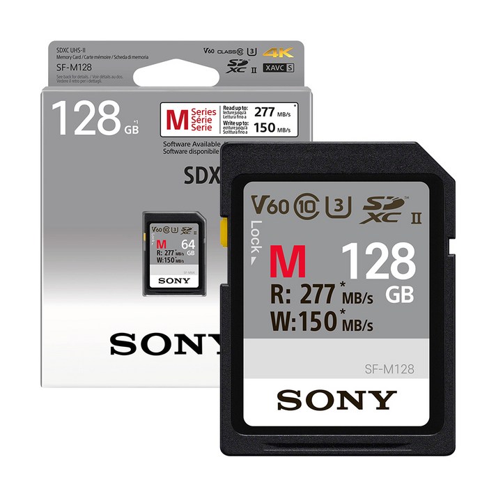 소니코리아정품 SFM 시리즈 SDXC V60 UHSII U3 메모리카드 소니코리아정품 SFM 시리즈 SDXC V60 UHSII U3 메모리카드