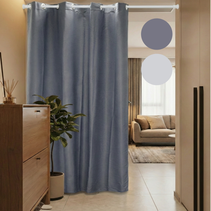 아파트 방한 현관 중문 바람막이커튼