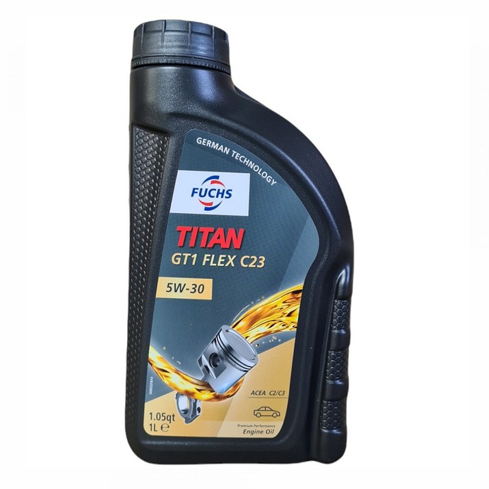 훅스 타이탄 GT1 플렉스 C23 5W30 1LC2C3SP 신형 합성엔진오일