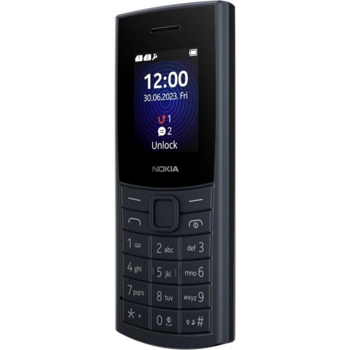 노키아 110 4G  듀얼 SIM GSM 잠금 해제 휴대폰 볼테 블루 국제 버전 ATT크리켓베리존 호환되지 않음