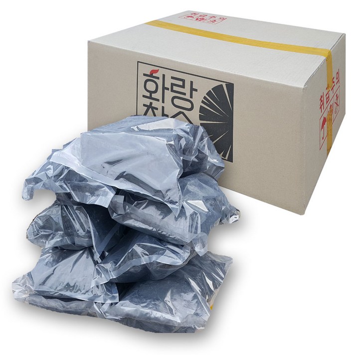 화랑참숯 백탄 개별 소분포장 국내산 참숯, 백탄개별포장, 3kg
