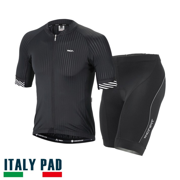 MCN 3D 자전거 사이클 라이딩 복장 반팔 여름 의류 상하의 세트 패드 포함 기능성 져지