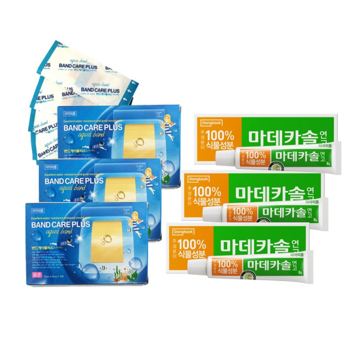 동국제약 마데카솔 8g 밴드케어 방수 밴드 10p 세트 동국제약 마데카솔 8g 밴드케어 방수 밴드 10p 세트