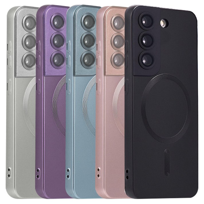 넥스트모바일 갤럭시 S21 플러스 울트라 맥세이프 무광 메탈릭 컬러 카메라 보호 풀커버 케이스