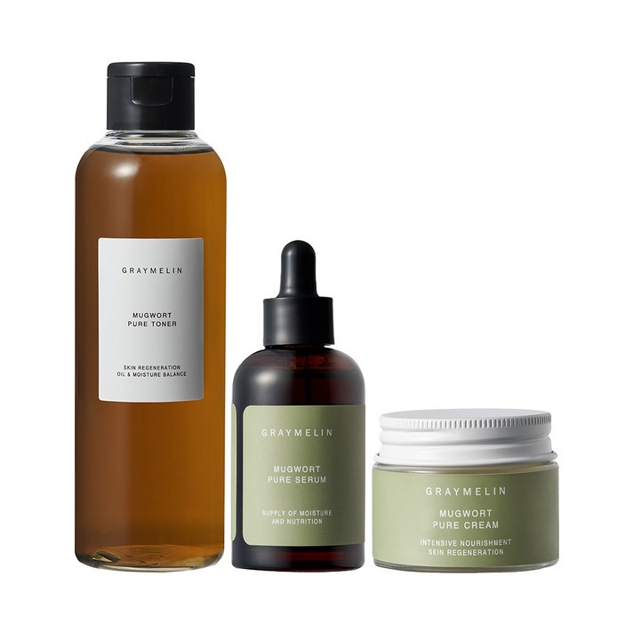 그레이멜린 사철쑥 퓨어 수분진정 3종세트, 1세트