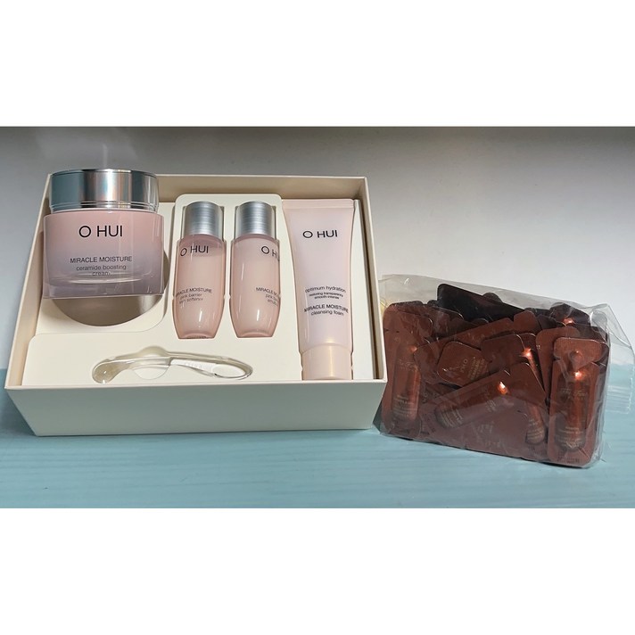 오휘 미라클 모이스처크림 60ml 기획세트 더퍼스트 제너츄어 제뉴뮨 앰플 60장x1ml, 1세트 오휘 미라클 모이스처크림 60ml 기획세트 더퍼스트 제너츄어 제뉴뮨 앰플 60장x1ml, 1세트
