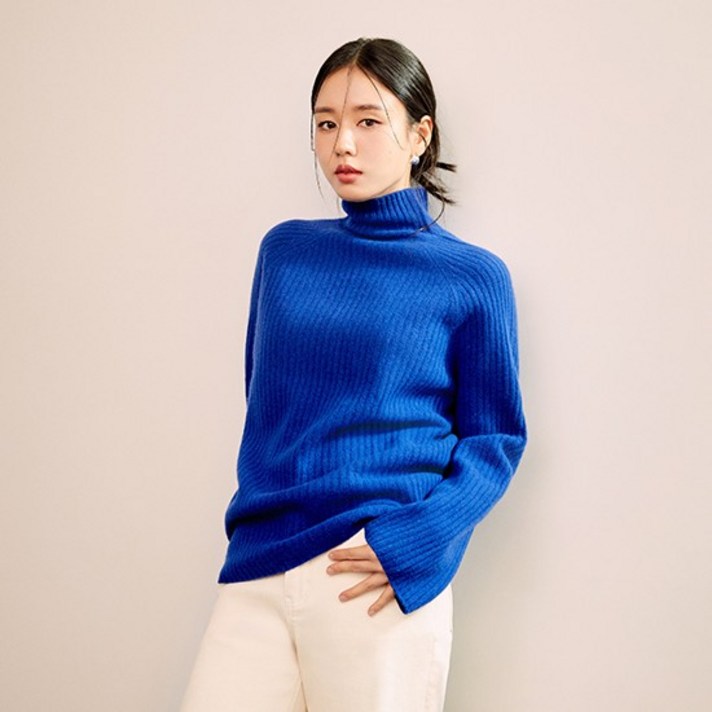 앱1만원 쿠폰셀렙샵 에디션 24FW 울캐시미어 하이넥 풀오버
