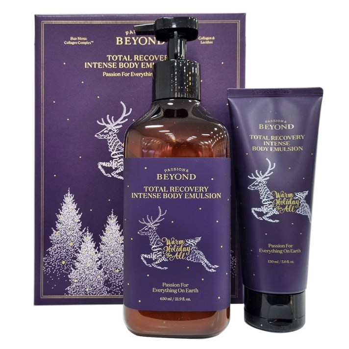 비욘드 토탈 리커버리 인텐스 바디 에멀전 650ml150ml 세트  바디로션, 1개, 800ml