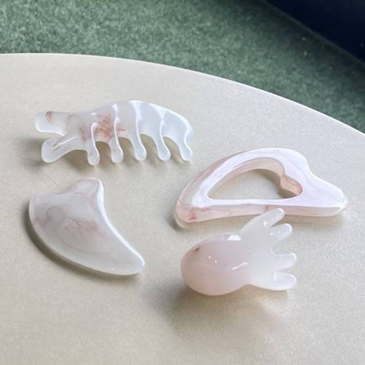 사하라 두피 괄사 얼굴 바디 괄사 4종세트 문어 세트괄사, 괄사 4종세트, 1개