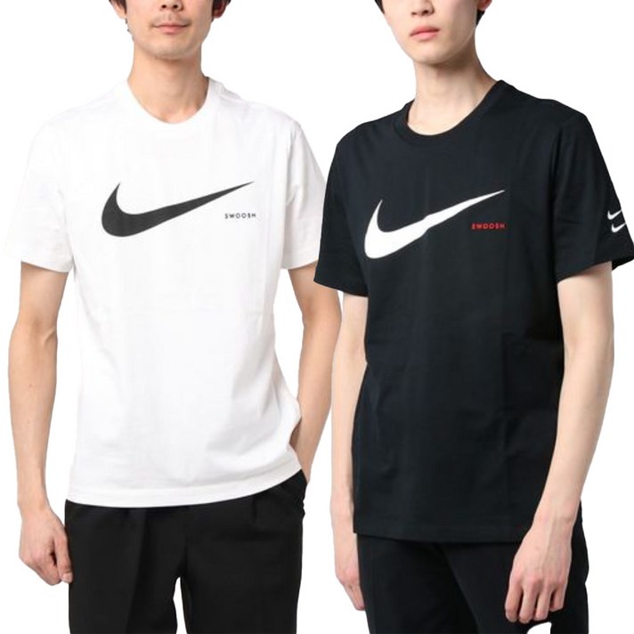 나이키 더블 스우시 로고 반팔티셔츠 숏슬리브 NSW 크루 클럽 스탠다드 CK2253