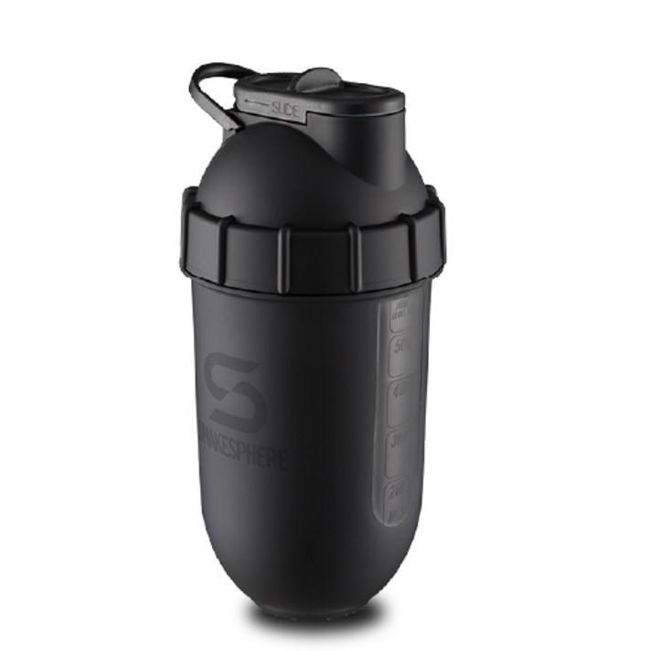 쉐이크스피어 프로틴쉐이커 쉐이크통 물통 물병 보틀 텀블러, 뷰 매트블랙, 700ml, 1개