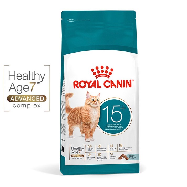 로얄캐닌 고양이 사료 에이징15 건식 신장 부담 감소