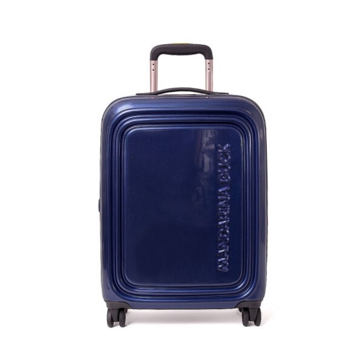 만다리나덕 로고덕 메탈 21인치 확장형 캐리어 블루 OUV2418O