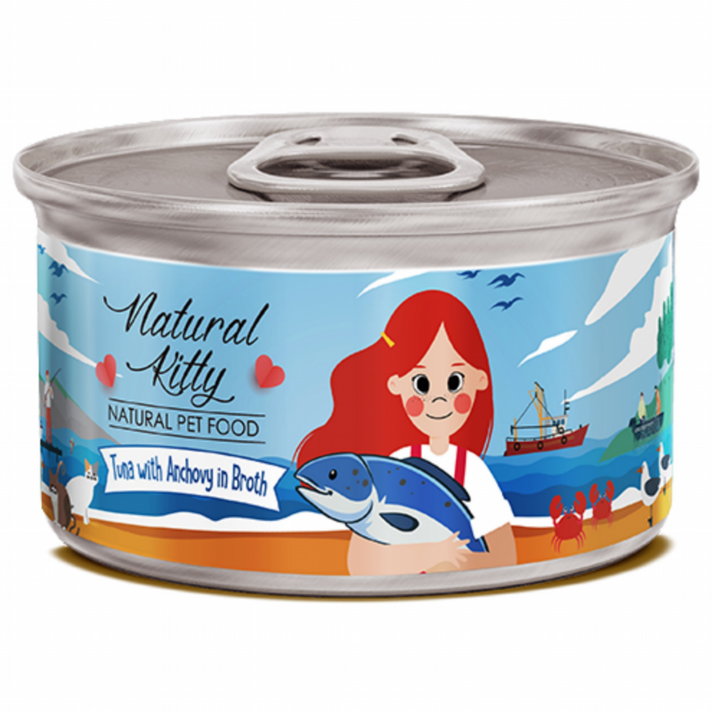 내추럴키티 고양이 내추럴 간식 캔