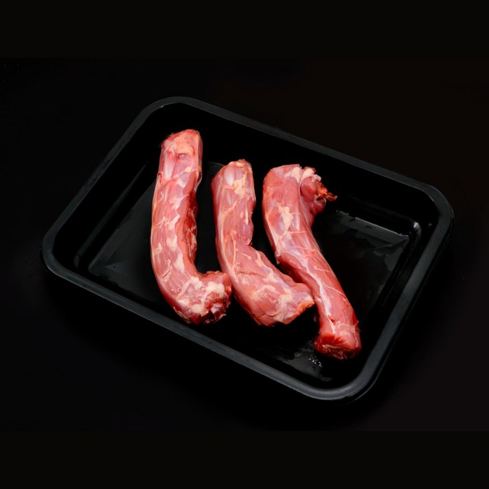 오리 목 뼈 반려견 생식 수제간식 대용량, 1개, 절단 목1kg