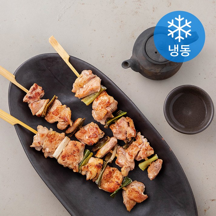 푸드장 숯불 왕닭꼬치 냉동, 500g, 1팩