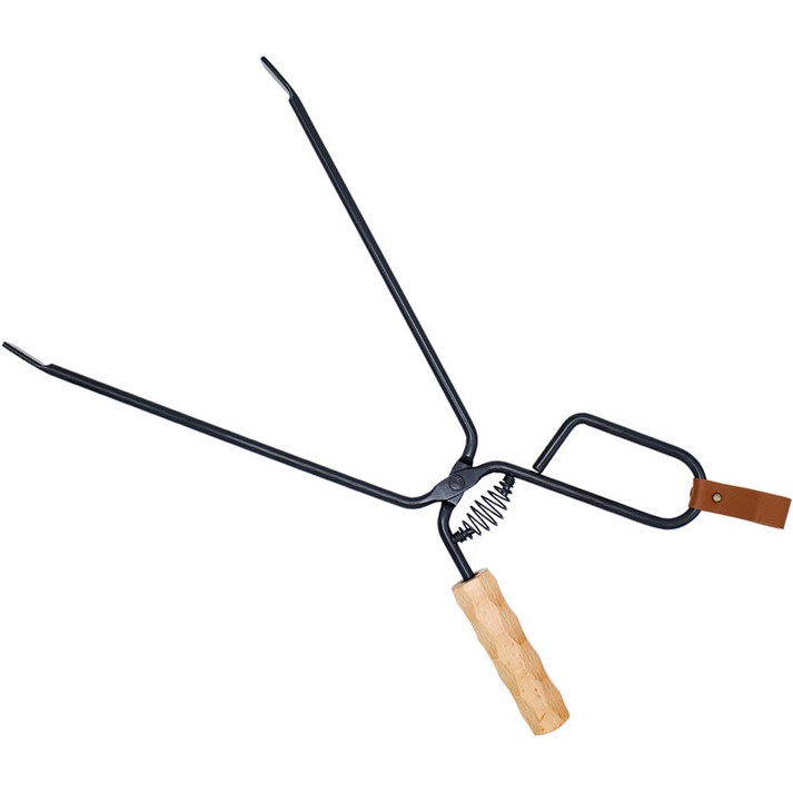 캠프빌리지 크래프트 스프링 숯집게 CVGR-041, 혼합색상, 1개