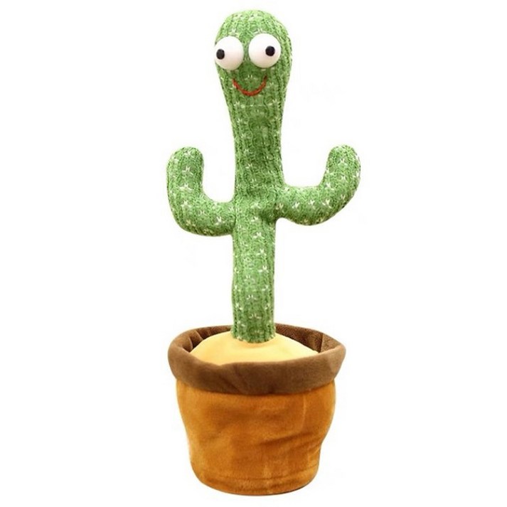 크리스마스춤추는인형 하이제이비 춤추고 말 따라하는 선인장 인형