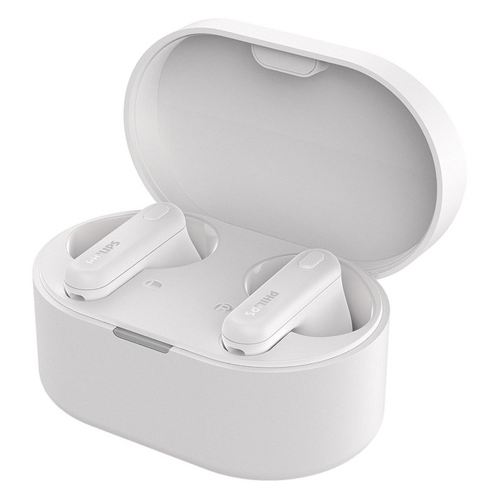 필립스 true wireless 블루투스 이어폰, TAT1108, 화이트