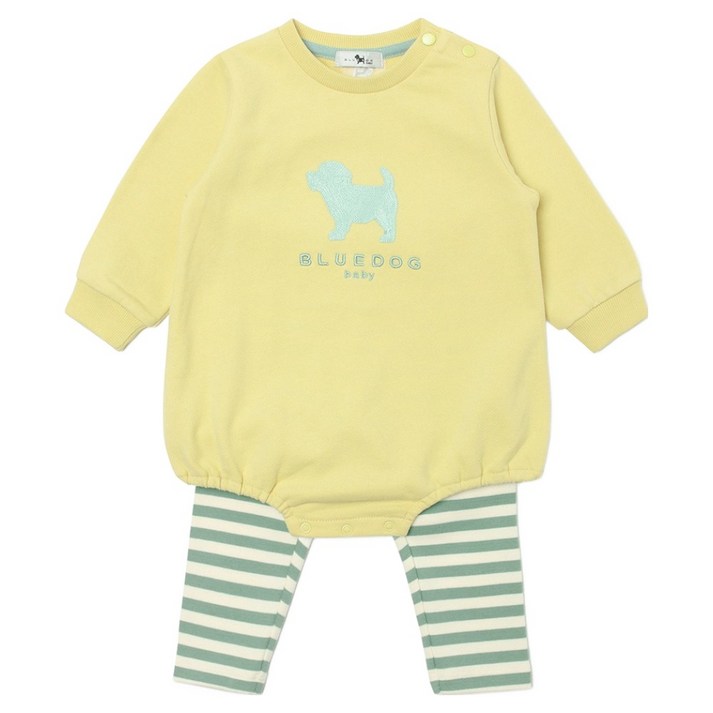 블루독베이비 바디슈트 A 세트