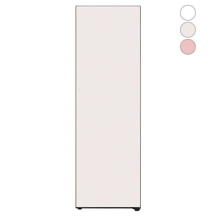 [색상선택형] LG전자 컨버터블 패키지 오브제컬렉션 냉동전용고 오토도어 글라스 324L Y322AA3 4