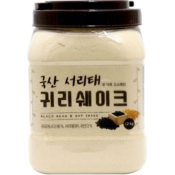 태광선식 국산서리태로 더욱 고소해진 귀리쉐이크