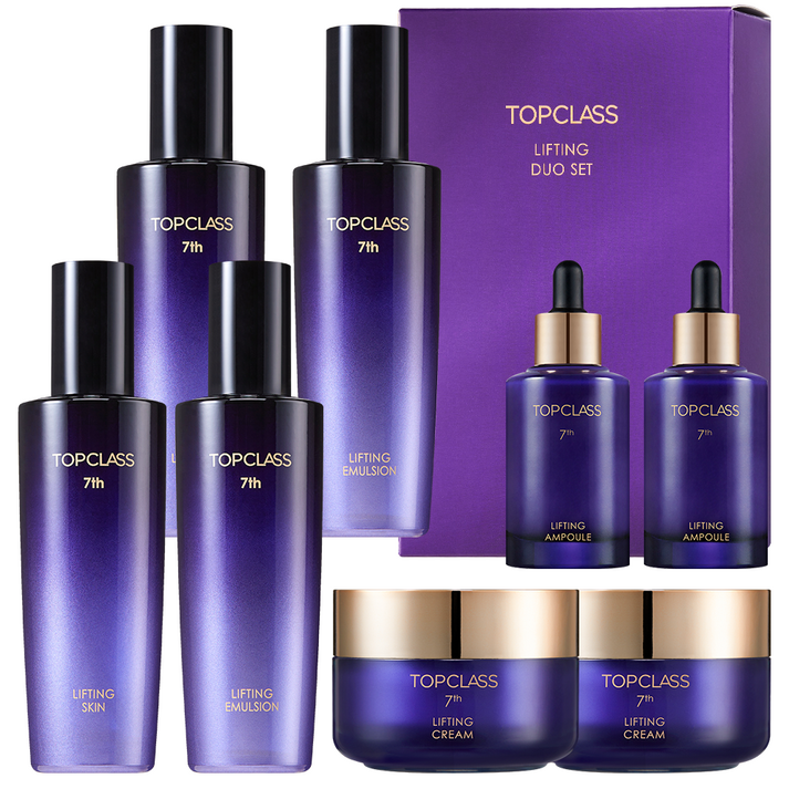 참존 탑클래스 리프팅 듀오 세트 8종스킨2에멀젼2앰플2크림2