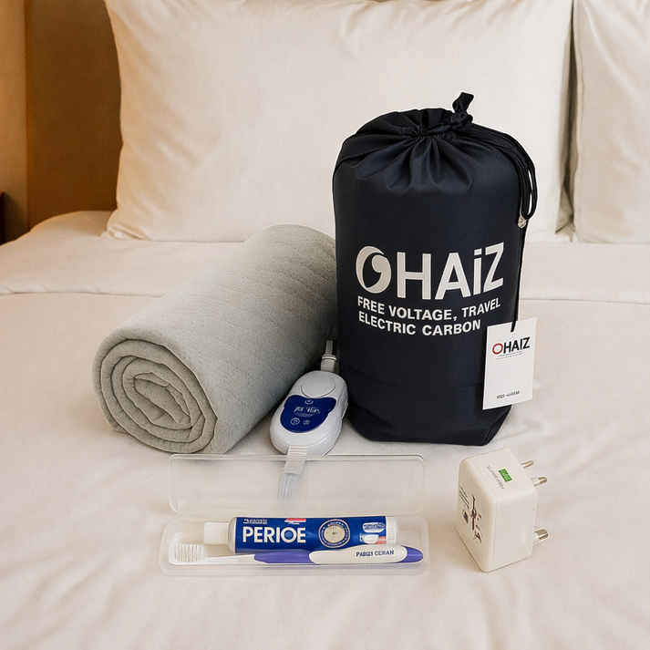 탄소 카본 전세계 공용 캠핑 110v 220v 해외 여행용 프리볼트 전기장판 전기요 전기매트 미국 일본 호주 중국 유럽 여행 휴대용