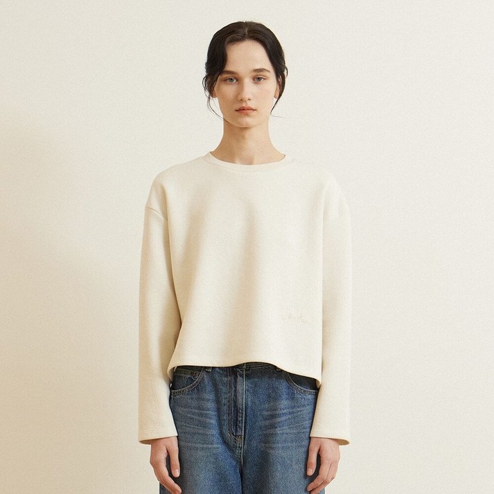 나이스클랍 NICE CLAUP 크랍 자수 티셔츠 N251PWT213 440656