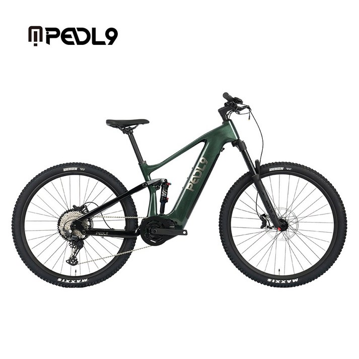 페들나인전기자전거 EVO11 바팡 500W 시마노 M6100 12단 카본 풀샥 디지털핸들바 27.5인치 85박스배송