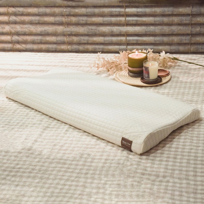 슬립라인 아기베개 와이드 베개 커버포함, 슬립라인 와이드베개