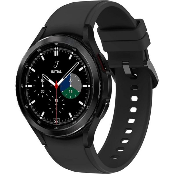 스마트워치 혈당 명품 기능 SAMSUNG Galaxy Watch 4 Classic 46mm 건강 피트니스 달리기 수면 주기 GPS 낙상 감지 블루투스 미국 버전 실버용 ECG