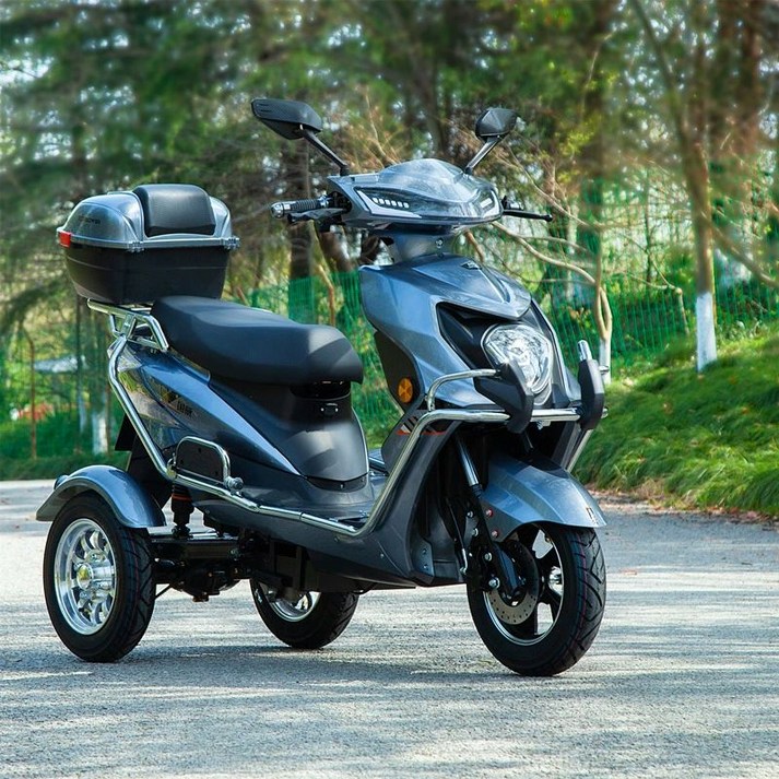 세발 전기 오토바이 노인용 삼륜스쿠터 삼발이 접이식