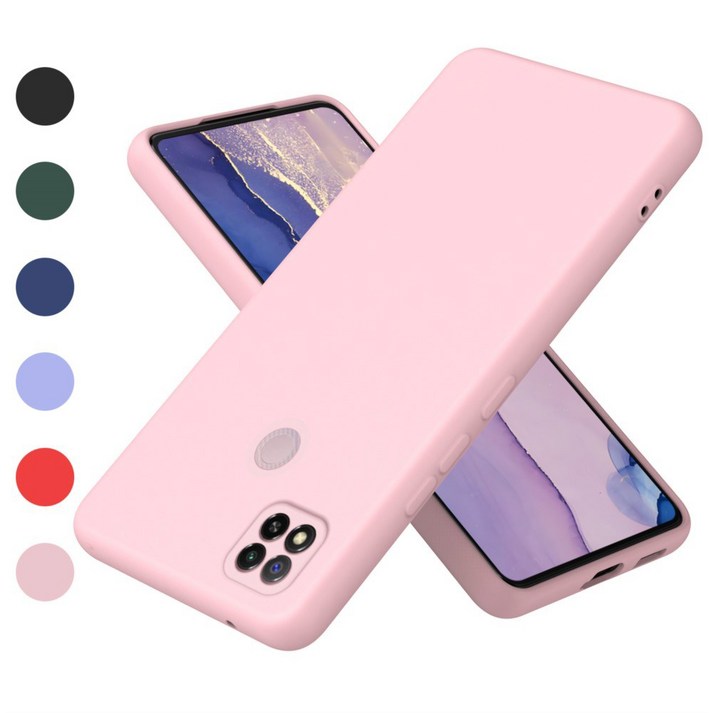 샤오미 호환 Redmi 9C NFC 소프트 액체 실리콘 Fundas Redmi9C 9 C 카메라 보호 커버 케이스에 대한 고급 전화 케이스