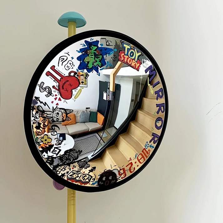 볼록거울 포토존 인테리어 반사경 실내 오목거울