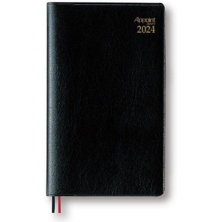 2024년 스케쥴러 다이고 수첩 다이어리 약속 주간 주간 블랙 e1020 2023년 12월 시작 일본 직배송