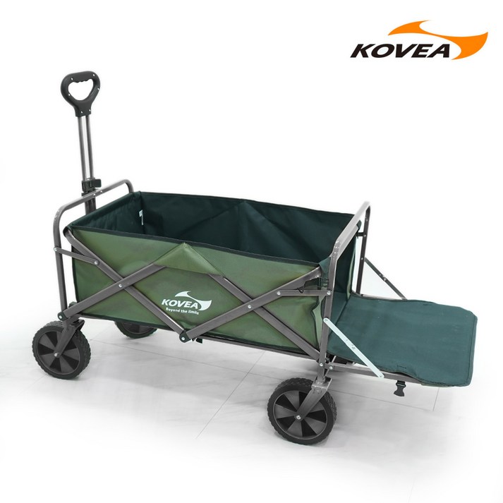 코베아 멀티 캠핑 웨건 KECQ9DT05 원액션프레임 대용량 접이식카트