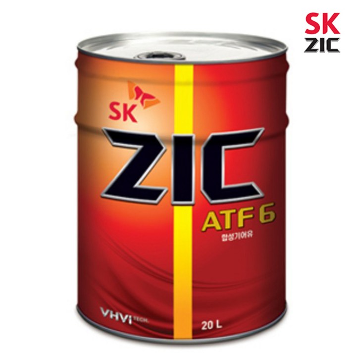 SK엔무브 지크 ATF 6 미션오일 SP4M 20L 자동변속기유, 6단 미션오일