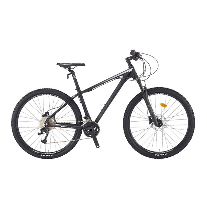 스마트자전거 테트라 7XX MTB 2024년 69.9cm(27.5인치) 33단 유압식디스크브레이크 입문용 미조립, 1개, 180cm, M사이즈 무광블랙