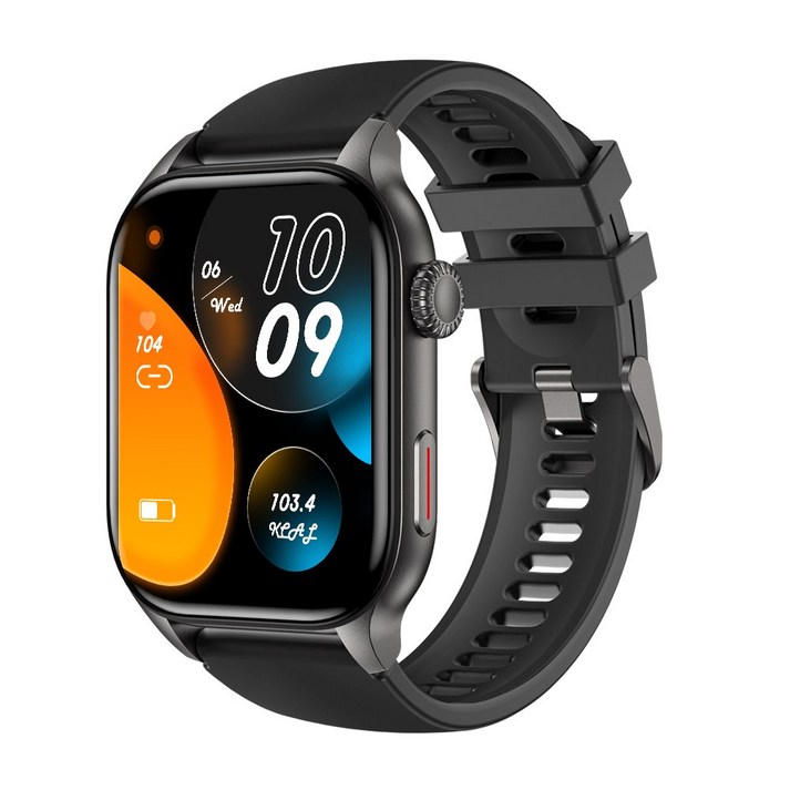 와피크 웨어러블 스마트워치 Z8 2.01인치 초대형 풀스크린 블루투스 통화 건강 모니터링