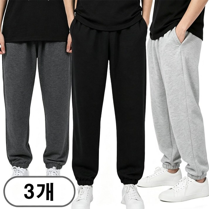 차쿠 1113세트 4계절 남녀공용 와이드 트레이닝 바지 조거팬츠 겨울 기모 일자 츄리닝 슬랙스팬츠 작업바지 빅사이즈